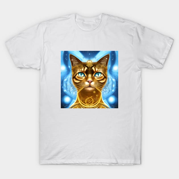 Alien Cat T-Shirt by AnnieDreams